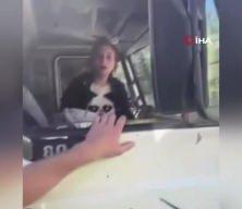 Bir garip olay! Ehliyetsiz hırsız kamyonu çaldı, kaza yaptı kıskıvrak yakalandı!
