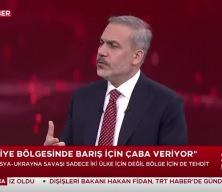 Dışişleri Bakanı Hakan Fidan'dan flaş açıklamalar!