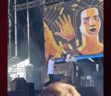 İsrail soykırımına dünyaca ünlü sanatçı da sessiz kalmadı: Konserde Filistin bayrağı açtı