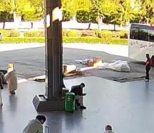 Otobüs Terminali'nde usulsüz taşınan 700 kilogram peynir imha edildi