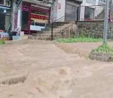 Trabzon'u sel vurdu! Zararın boyutu böyle görüntülendi