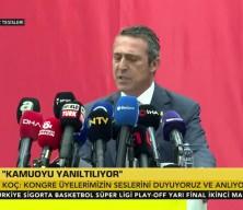 Ali Koç: "Şampiyonluklar gönül bağıyla kazanılır"