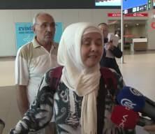 Kutsal topraklardan ilk hacı kafilesi İstanbul'da gözyaşlarıyla karşılandı