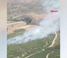 Manisa’da orman yangını