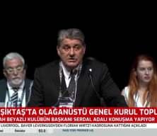 Beşiktaş'ta olağanüstü genel kurul toplandı: Tarihi oylama!