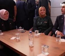 Cumhurbaşkanı Erdoğan, Azerbaycan Cumhurbaşkanı Aliyev'e dondurma ikram etti