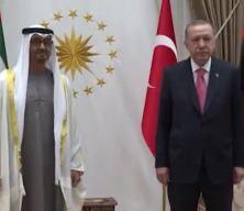 Cumhurbaşkanı Erdoğan ile BAE Devlet Başkanı Al Nahyan arasında kritik görüşme