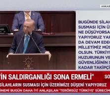 Cumhurbaşkanı Erdoğan'ın "Tam bağımsız savunma sanayi" sözleri ayakta alkışlandı!