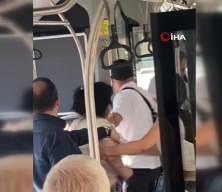 Denizli'de otobüste tesettürlü kadına hakaret: Arbede yaşandı!