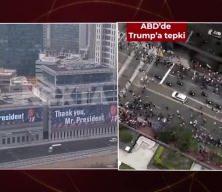 ABD'de Trump ve İsrail karşıtı gösteriler başladı