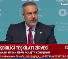 Hakan Fidan: Türkiye olarak zulmün karşısında durmaya devam edeceğiz