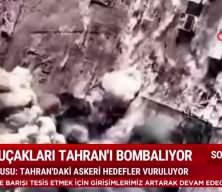 İsrail uçakları Tahran'ı bombalıyor! Hedefte Hamaney mi var ?