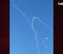 İşte İran füzelerinin Tel aviv'i vurduğu anlar!
