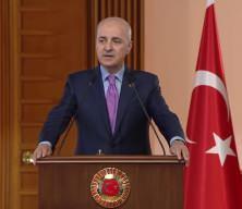TBMM Başkanı Kurtulmuş: “İsrail hükümetinin zulüm ve katliam politikası dünya barışı için tehdit”