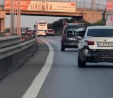 Tuzla’da tehlikeli yolculuk: Tamponu arka koltuğa koyup trafiğe çıktı