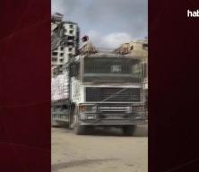 AFAD'ın yardım konvoyu Gazze'ye giriş yaptı