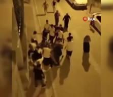 Ailelerin laf atma kavgası kameralara böyle yansıdı