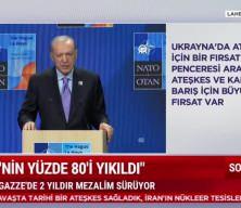 Cumhurbaşkanı Erdoğan İsrail'in saldırıları hakkında diplomasi vurgusunda bulundu