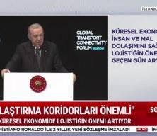  Cumhurbaşkanı Recep Tayyip Erdoğan ulaşım yatırımlarında muhalefetin engellemelerine tepki gösterdi