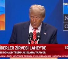 Donald Trump iran'ın Nükleer tesislerindeki son durumu dünya ile paylaştı