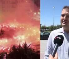 Kız isteme merasimindeki meşale şov damada pahalıya patladı