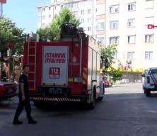 Maltepe'de 9 katlı binada balkon çöktü