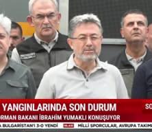 Türkiye'nin ciğerleri yanıyor! Bakan Yumaklı mücadeledeki son durumu açıkladı