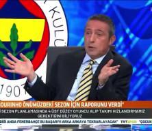 Fenerbahçe Başkanı Ali Koç "Türkiye'nin en iyi sportif direktörü yetişiyor" diyerek o ismi işaret etti