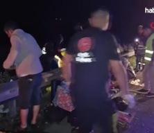 Anadolu Otoyolu'nda feci kaza!
