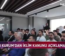 Bakan Kurum'dan İklim Kanunu'na ilişkin açıklama