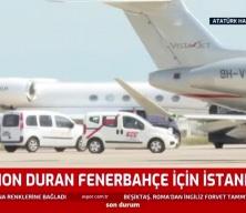  Fenerbahçe'nin yeni transferi Jhon Duran, İstanbul'a geldi