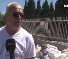 İzmir'de iki aydır toplanmayan çöpler alev alev yandı!