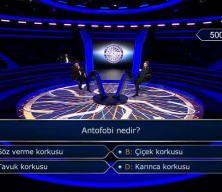 Kim Milyoner Olmak İster’de 500 bin TL’lik soru izleyenleri şaşırttı!
