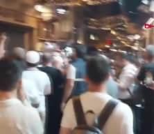 Peygamber Efendimize hakaret eden Leman dergisi önünde protesto
