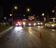 Malatya'da beton mikseri trambüse çarptı: 4 yaralı