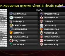 Süper Lig'de heyecan başlıyor! İşte 2025-2026 sezonunun fikstürü...