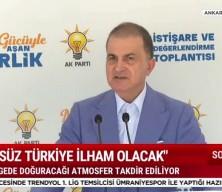 AK Parti Sözcüsü Ömer Çelik PKK'nın silahları bırakması hakkında önemli tespitlerde bulundu