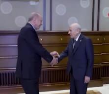 Cumhurbaşkanı Erdoğan ile MHP lideri Bahçeli arasında sürpriz görüşme!