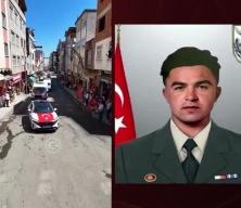 Şehit piyade uzman çavuş Kani Obi, memleketinde konvoy eşliğinde son yolculuğuna uğurlanıyor