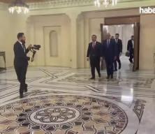 Suriye Cumhurbaşkanı Şara, ABD'nin Suriye Özel Temsilcisi Barrack'la görüştü