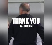 Suudi Arabistan ekibinden Fatih Terim'e duygusal veda!