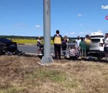 Tekirdağ'da iki otomobil çarpıştı, 2'si çocuk 9 kişi yaralandı!