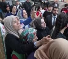 Başkan  Erdoğan, Kızılcıhamam'da 15 Temmuz şehit ailelerini ziyaret etti