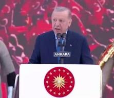 Başkan Erdoğan: Örgütten gelen en büyük tehditleri, en büyük taarruzları başarıyla atlattık
