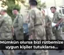 'Bizi astsubaylar tutuklamasın' diyen albaya tokat gibi cevap