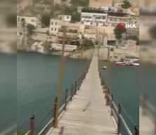 Şanlıurfa'da ilginç olay! Nehir üzerindeki restoran böyle sürüklendi
