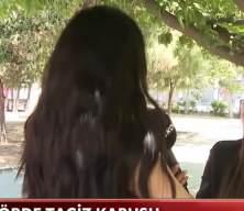 Sapık kuryenin taciz anı kameralara böyle yansıdı