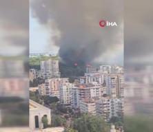 Antalya Muratpaşa'da orman yangını çıktı, Ekipler müdahale ediyor