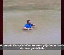 Canlı yayında kan donduran anlar! Boğulan kızın üzerine bastı...