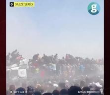 Açlıkla mücadele eden binlerce Filistinli  Morag Koridoru'na akın etti!
